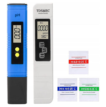 LAOYE PH Meter TDS EC Temperature Meter 4 in 1 Water Quality Tester Set with ATC, Ideal for Drinking Water, Swimming Pool, Aquarium, Pool, Laboratory - Imported from UK